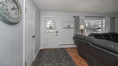 Front Door & Living Space