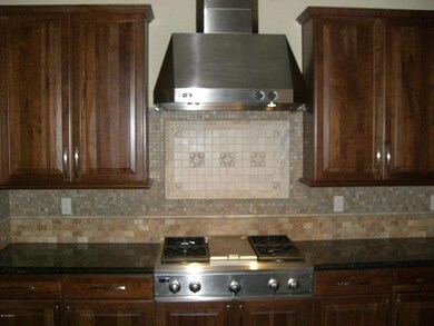 Travertine Backsplash