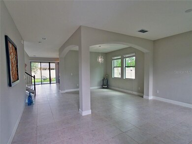 Entrance/ Dining Room and Living Room