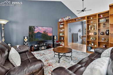 Front living room w/ built-ins