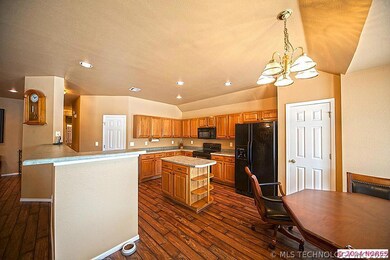 Kitchen open to great room