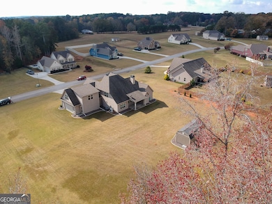 Aerial View Back-Side Home
