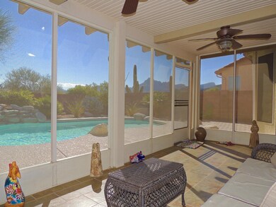 Screened-in patio