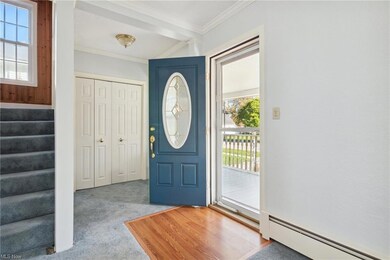 Entrance foyer with a wealth of natural light, lig