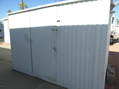 NORTH SIDE ENTRANCE INTO SHED