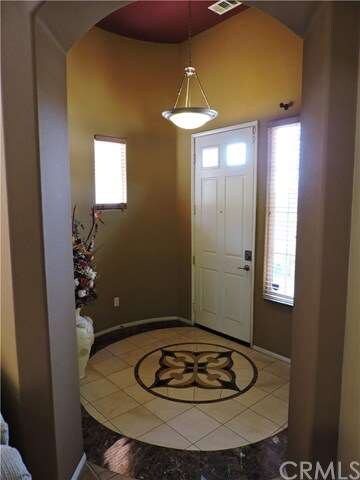 Formal entry with upgraded tilework