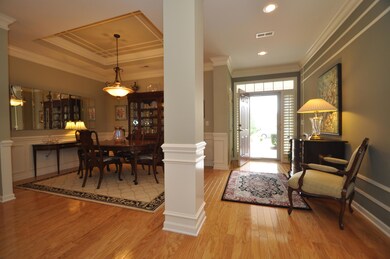 Foyer/Dining Room w/ hardwood