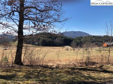 Great mountain views from lot