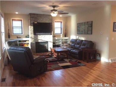 Family Room. Great detail in the family room. Ston