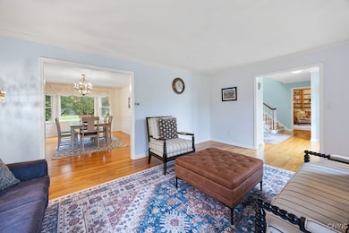 The view from the corner of the Formal Living Room