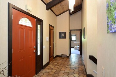 Entry Foyer: Open and inviting the front entrance 