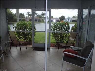 Screened and newly tiled Lanai.