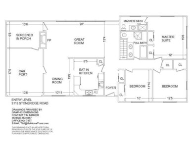 Entry Level Floor Plan
