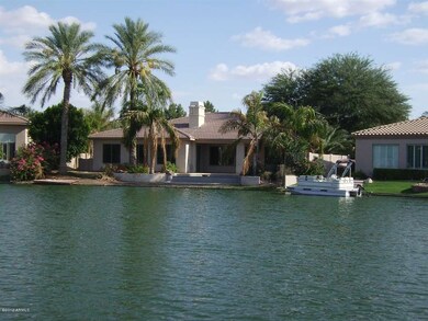 View of Rear Elevation from the Lake