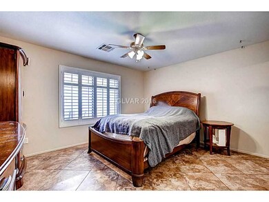 Master Bedroom. Master bedroom with tile floors, c
