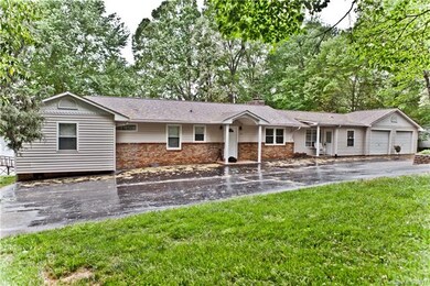 Brick ranch with attached separate living quarters