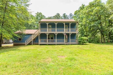 TWO level full front porch!