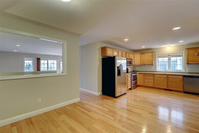Open Dining Area/Kitchen with  Views of Living Roo