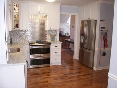  Recently remodeled kitchen featuring stainless st