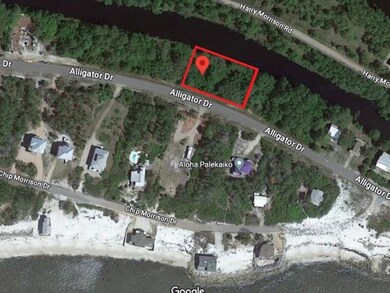 Aerial view of lot.