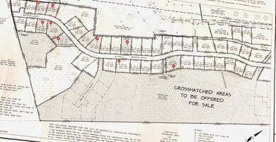 jpeg map with pinned lots for sale