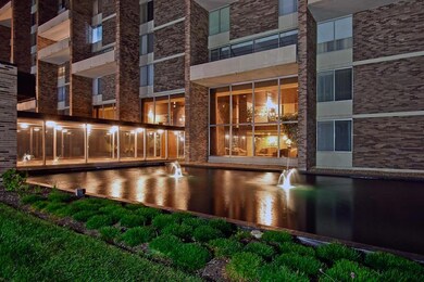 Fountains at night