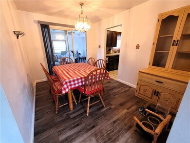 Dining Room leads to the den and kitchen