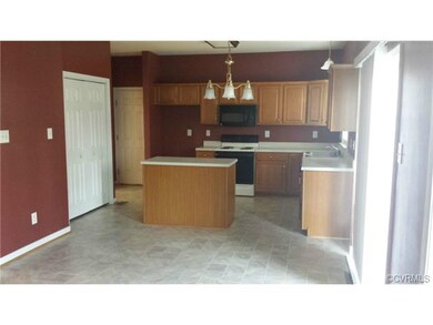 Eat-In Kitchen with Oversized Pantry & Oak Cabinet