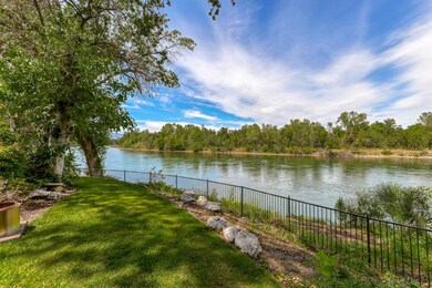View up river