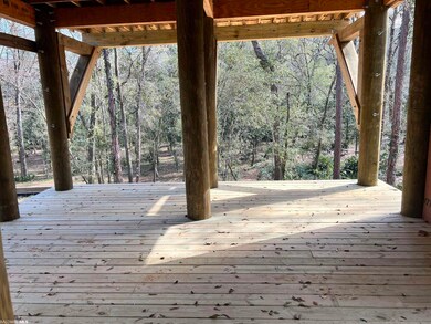 Deck overlooking Park/Arboretum