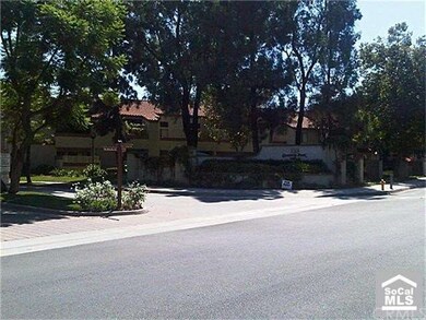 Quiet Shaded Street Scene