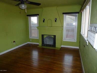 living room / fireplace