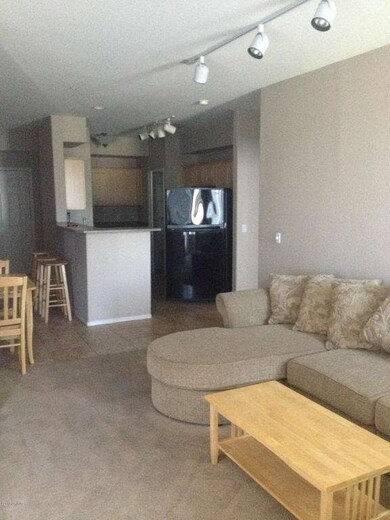 Great room and kitchen area