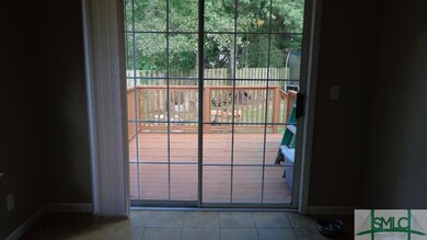 Eat in area over looks the spacious deck. Deck is 
