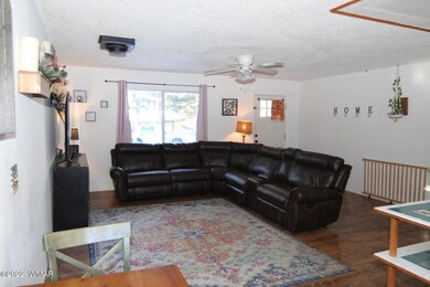 Open kitchen to living room