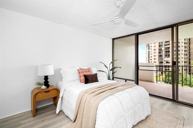 Bedroom opens to large lanai