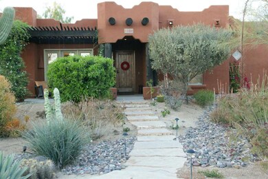 Flagstone walkway