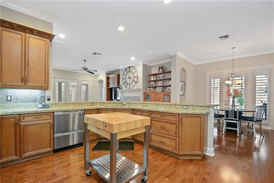 Wonderful Kitchen opens to Nook & Family Room