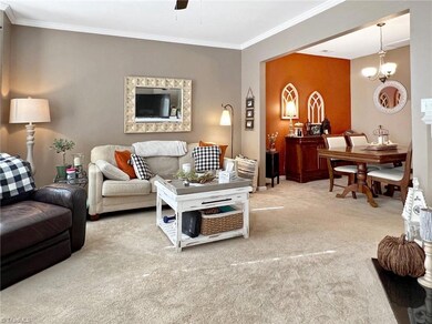 Living room on 2nd floor
