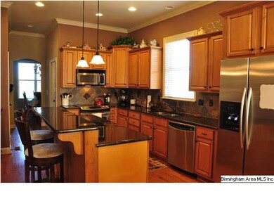 Chef's Dream Kitchen with granite counters and sta