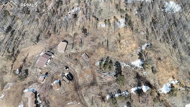 Original photo of the birds eye view of property