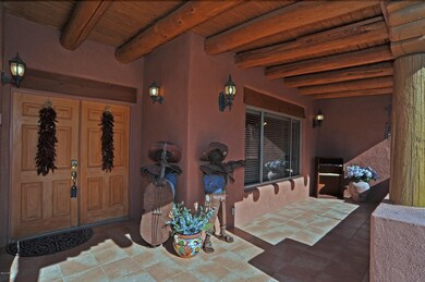 Front entry patio area