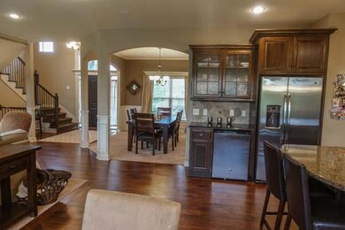 Exciting open floor plan
