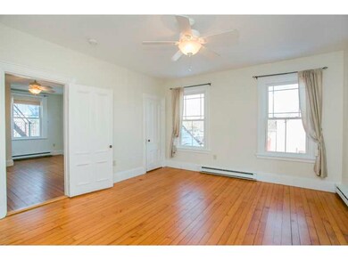 Master Bedroom. Large room with 2 closets.