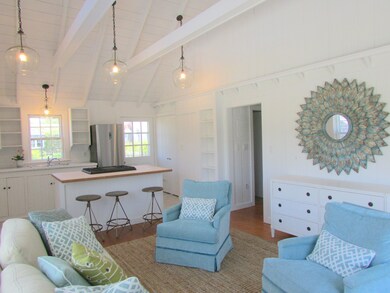 Open living room / kitchen.