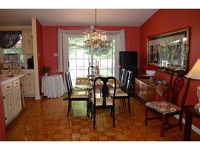 Dining Room. French doors to deck.