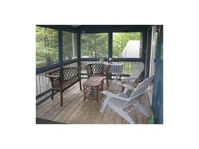 Screened porch