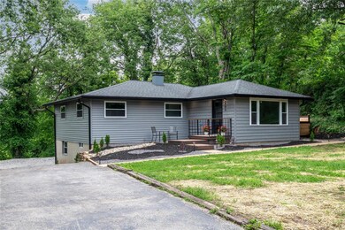 private lot sitting with plenty of trees and wildlife in back