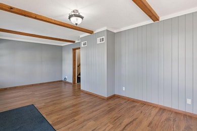 Another view of the large living room.