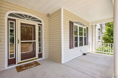 Exterior view front of home, 33x7 front porch